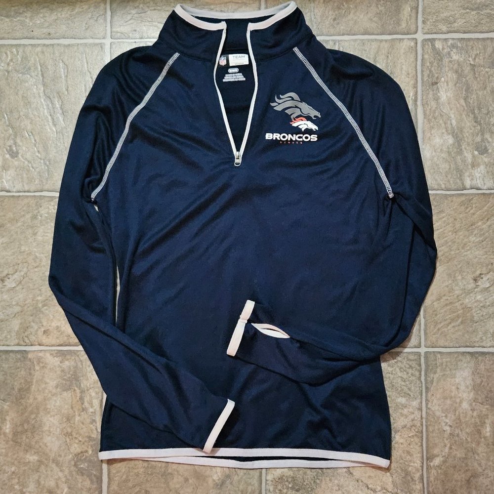 NFL Official Denver Broncos pullover (nwot)